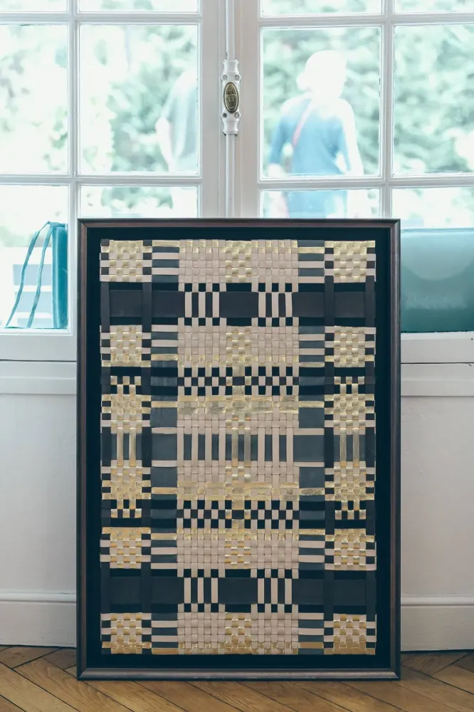 realisations tissage en cuir (7)